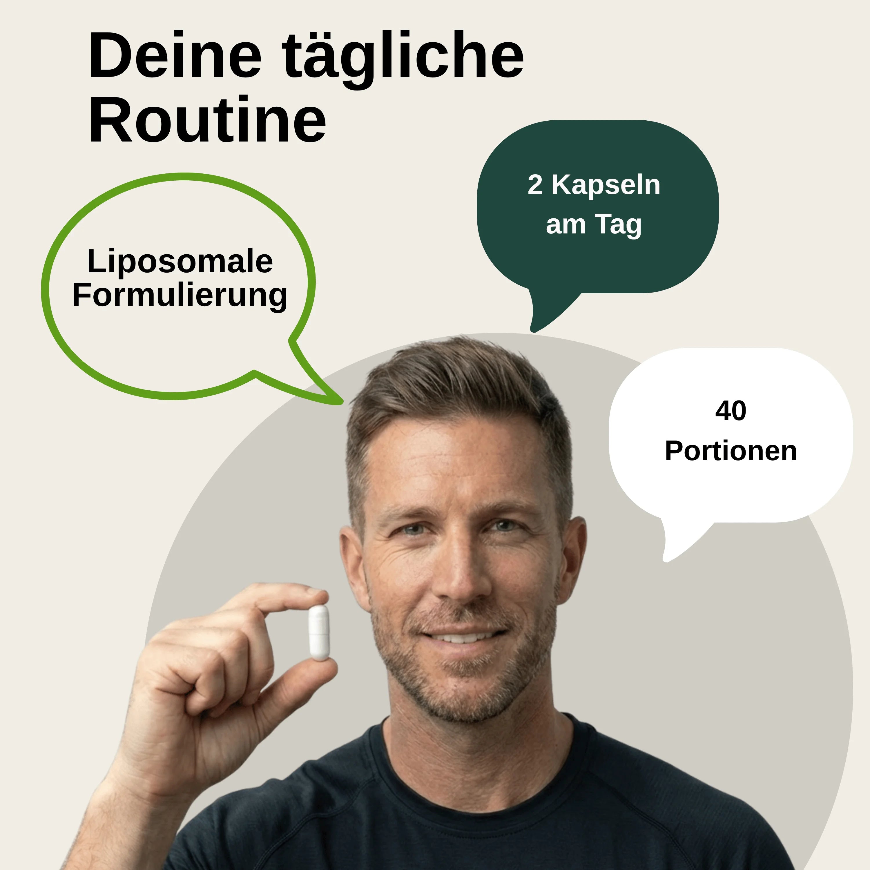 Nicotinamide Riboside NAD+ Capsules | Lab-Tested in Germany | Dietary Supplement | Vegan | No Artificial Additives | Non-GMO | 80 Capsules