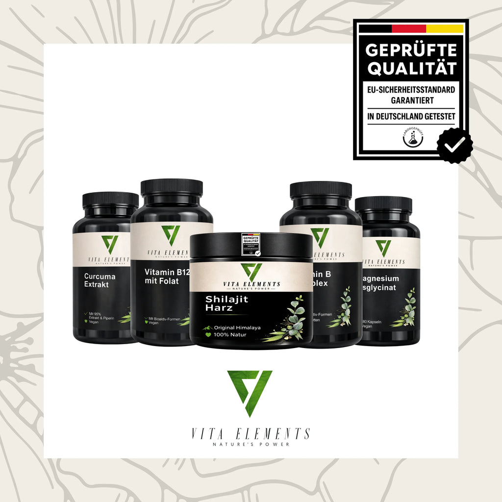 Shilajit Resin | Lab-tested in Germany | Dietary supplement | 100% pure Shilajit resin from the Himalayas | Non-GMO | Gluten- and soy-free | Vegan | 50 grams