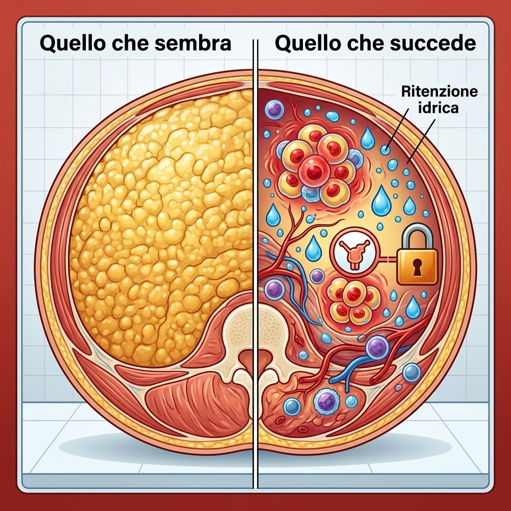Il Gonfiore Addominale PersistenteNon È Solo Grasso